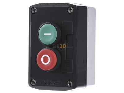 Front view Schneider Electric XALD214 Control device combination IP65 
