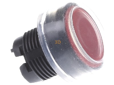 Ansicht links Schneider Electric ZB5APA4 Frontelement, rot, flach Drucktaster D22mm 