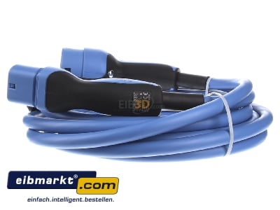 Ansicht rechts Mennekes E-Mobil. 36247 Ladekabel Mode 3 Typ 2 32A 3PH 7,5m 