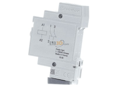 View on the right Finder 22.24.9.012.4000 Installation relay 12VDC 
