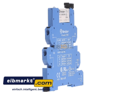 Ansicht links Finder 39.51.0.006.0060 Koppelrelais-MasterOutput 1S, 6A 