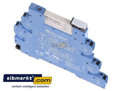 Ansicht oben vorne Finder 39.51.0.006.0060 Koppelrelais-MasterOutput 1S, 6A 