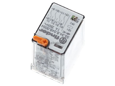 View up front Finder 55.34.8.048.0054 Switching relay AC 48V 7A 
