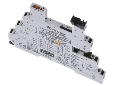 Ansicht oben vorne Finder 93.69.0.024 Push-In-Fassung fr 34.51 od. 34.81 