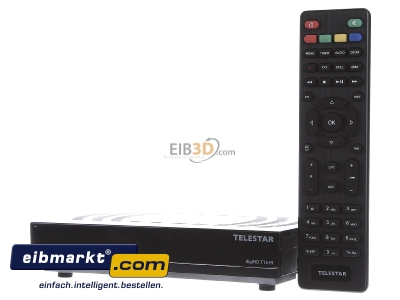 Frontansicht Telestar digiHD TT5 IR DVB-T2 HDTV-Receiver HDMI,USB 
