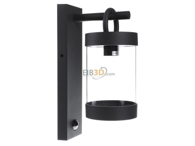 Ansicht links Trio-Leuchten 204169142 Au�en-Wandleuchte Aluguss anth,BWM 