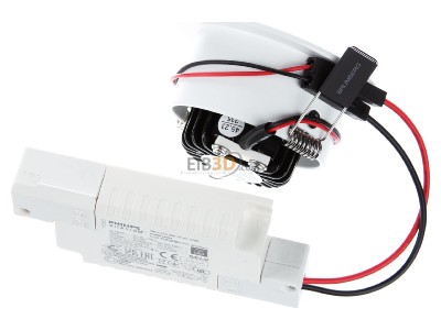 Ansicht oben hinten Brumberg 39063073 LED-Einbaustrahler 230V 