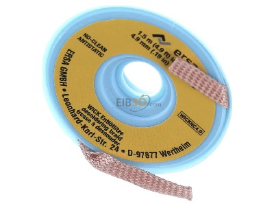 Ansicht oben vorne Ersa 0WICKNC4.9/SB Entltlitze 4,9 mm 4,9 mm 