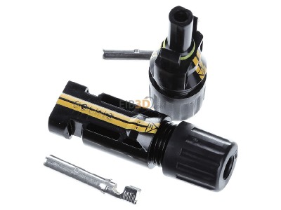 Ansicht oben rechts Cimco 180000 PV-Steckverbinder-Set Stecker/Buchse 