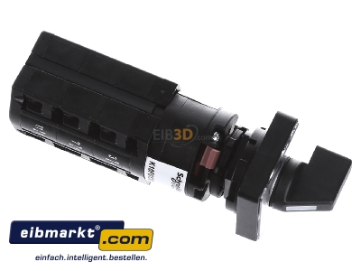 Ansicht oben links Schneider Electric K10F013QCH Stufenschalter 3 Stufen, m.Null. 