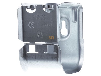 Ansicht rechts Niedax SHS 80 S Sammelhalter h=114,5mm, b=90mm 