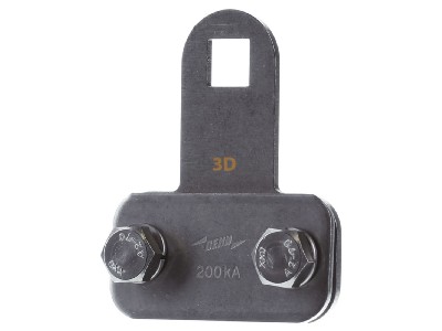 Frontansicht Dehn KS 200 B11.11 FL30X4 Klemmst�ck NIRO D11mm V2A 