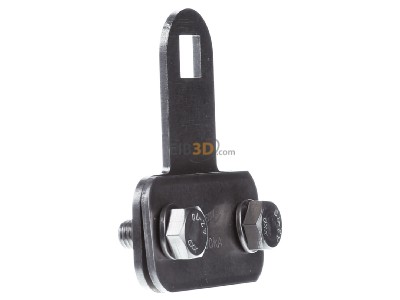 Ansicht links Dehn KS 200 B11.11 FL30X4 Klemmst�ck NIRO D11mm V2A 