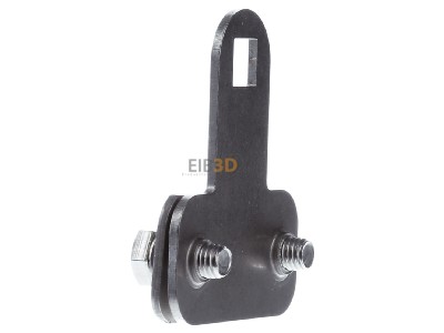 Ansicht rechts Dehn KS 200 B11.11 FL30X4 Klemmst�ck NIRO D11mm V2A 