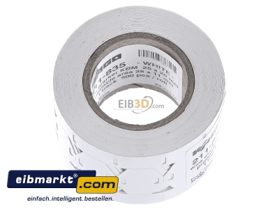 Ansicht oben links WAGO Kontakttechnik 211-835 Leitermarkierer 25x20mm 500stk/R 