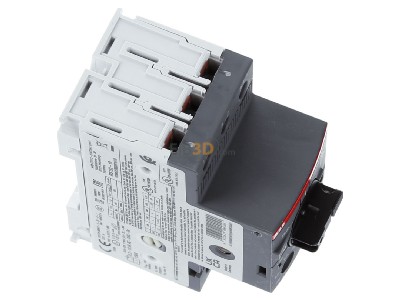 Ansicht oben links ABB MS132-10 Motorschutzschalter 6,3-10A 