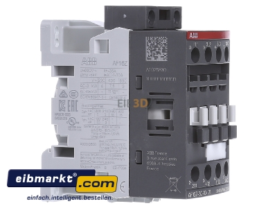 View on the left ABB Stotz S&J 1SBL176001R2110 Magnet contactor 18A 24...60VAC

