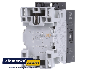 Back view ABB Stotz S&J 1SBL176001R2110 Magnet contactor 18A 24...60VAC
