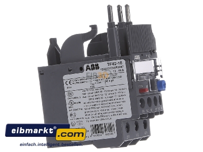 View on the left ABB Stotz S&J 1SAZ721201R1047 Thermal overload relay 13...16A
