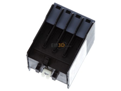 Top rear view Siemens 3RH2911-2XA31-0MA0 Auxiliary contact block 3 NO/1 NC 
