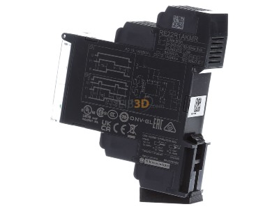 View on the right Schneider Electric RE22R1AKMR Timer relay 10...108000s AC 24...240V 
