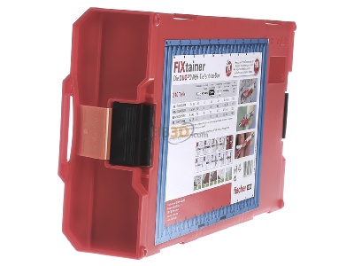 View on the right Fischer DE 539867 Fasteners assortment box Filled 
