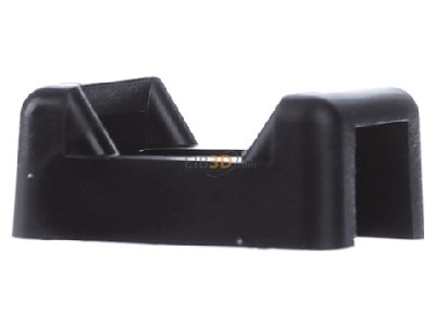 Front view Hellermann Tyton CTM3 PA66 BK 100 Mounting element for cable tie 
