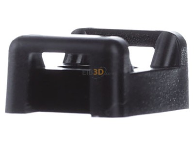 View on the right Hellermann Tyton CTM3 PA66 BK 100 Mounting element for cable tie 
