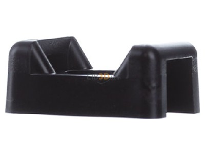 Back view Hellermann Tyton CTM3 PA66 BK 100 Mounting element for cable tie 

