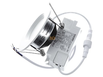 Ansicht oben rechts ESYLUX ELSA-2 DL#EO10298967 LED-Downlight 3000K IDLEL205 EO10298967