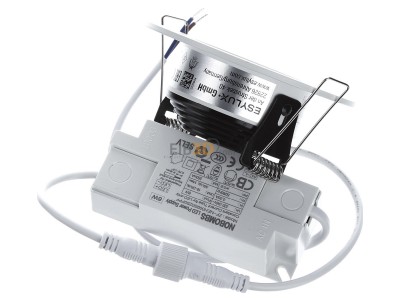 Ansicht oben hinten ESYLUX ELSA-2 DL#EO10298967 LED-Downlight 3000K IDLEL205 EO10298967