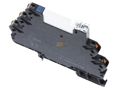 Top rear view Weidm�ller TRP 24VDC 1CO Switching relay 
