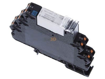 Top rear view Weidmller TRP 24VDC 1CO 16A Switching relay 
