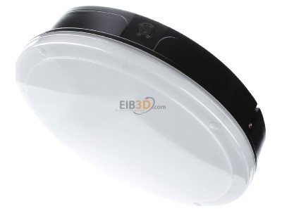 Ansicht oben vorne LEDVANCE SFBLKH30015W3000KSBK LED-Wand-/Deckenleuchte 3000K, m.Sensor, sw 