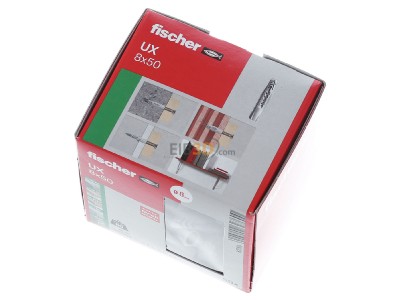 Ansicht oben vorne Fischer DE UX 8 x 50 Universald�bel 8x50 