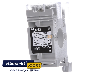 View on the left Schneider Electric METSECT5CC010 Current transformer 100/5A
