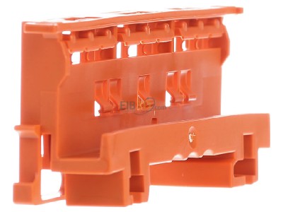 Ansicht rechts WAGO 221-500 Befestigungsadapter f. Serie 22, orange 