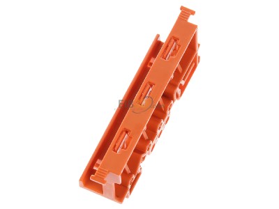 Ansicht oben links WAGO 221-500 Befestigungsadapter f. Serie 22, orange 