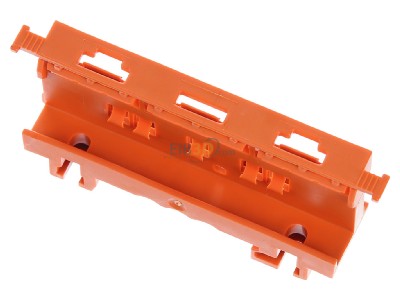 Ansicht oben hinten WAGO 221-500 Befestigungsadapter f. Serie 22, orange 