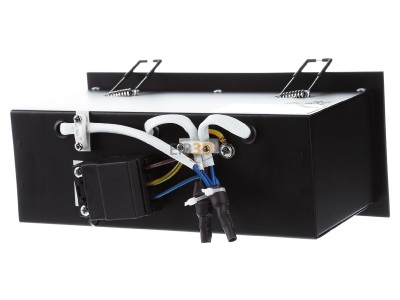 Ansicht hinten SLV 115530 Einbauleuchte schwarz 