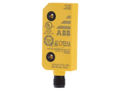 Front view ABB 2TLA020051R5100 Transponder safety proximity switch 15mm 
