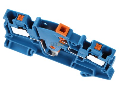 Ansicht oben vorne Phoenix PTME 4 BU Messwandler-Trennklemme 0,2-6qmm, B6,2mm bl 