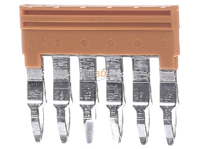 Ansicht hinten Weidm�ller ZQV 4N/6 Querverbindung 