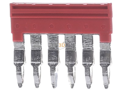 Ansicht hinten Weidm�ller ZQV 4N/6 RD Querverbindung 