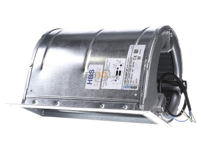 Ansicht rechts Ebm-Papst D2E133-AM47-23 Gebl�se mit Flansch 