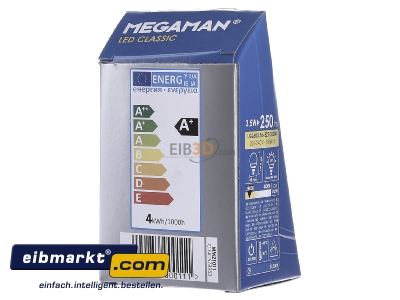 Ansicht hinten IDV (Megaman) MM 21011 LED-Tropfenlampe E27 3,5W 828 