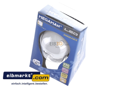 Ansicht oben vorne IDV (Megaman) MM 21011 LED-Tropfenlampe E27 3,5W 828 