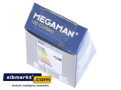 Ansicht oben hinten IDV (Megaman) MM 21011 LED-Tropfenlampe E27 3,5W 828 