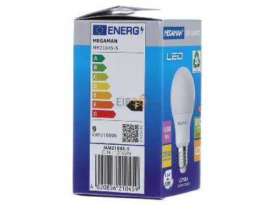 Ansicht rechts IDV MM 21045 LED-Standardlampe E27 9,5W 828 