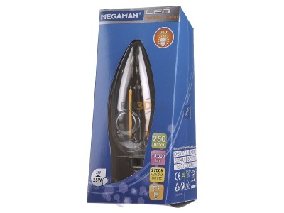 Frontansicht IDV MM 21075 LED-Kerzenlampe E14 2,5W 2800K 